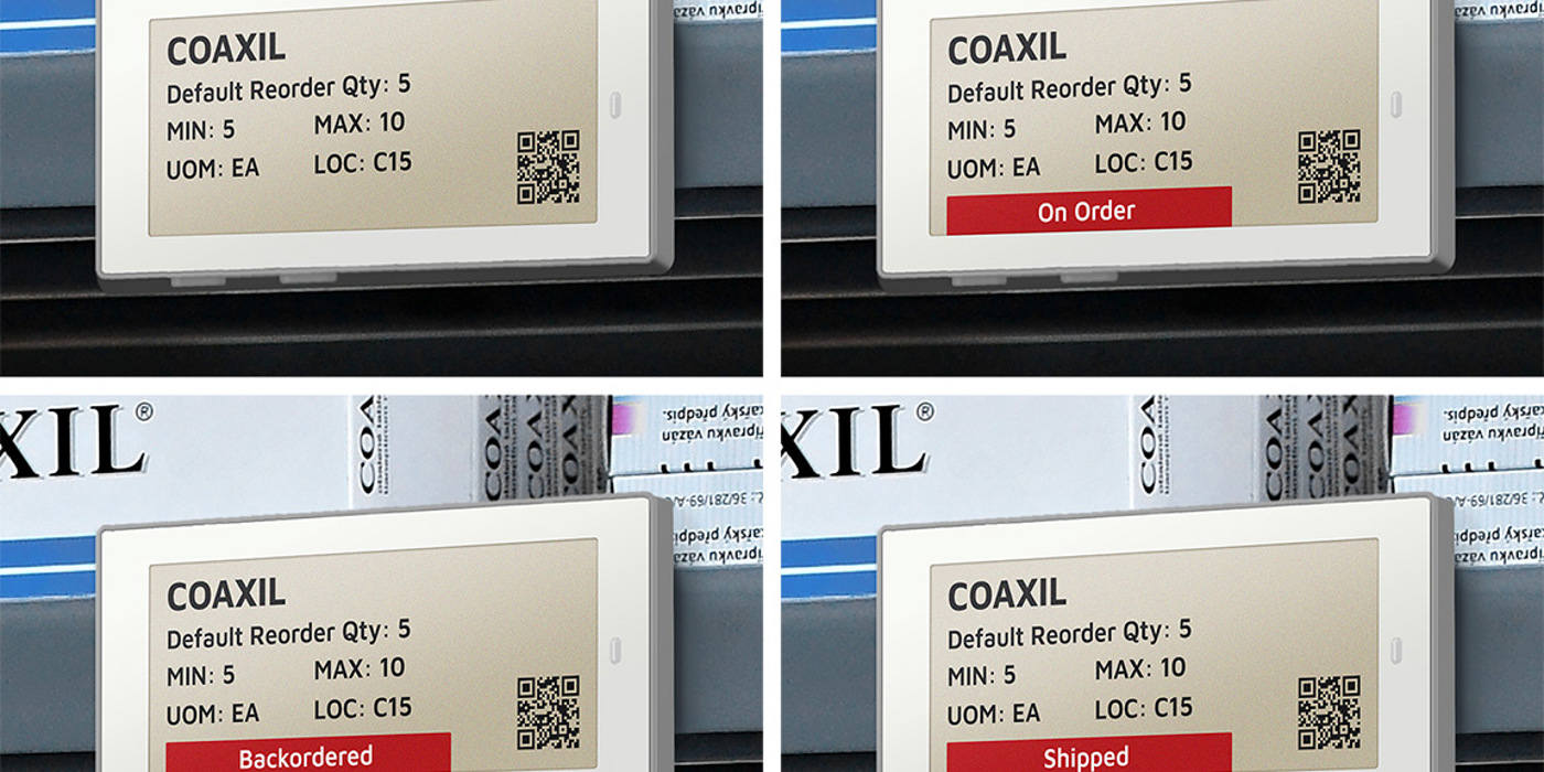 eTurns TrackStock Electronic Shelf Labels (eLabels) Datasheet