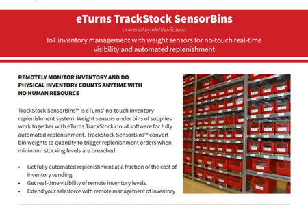 eTurns SensorBins Datasheet