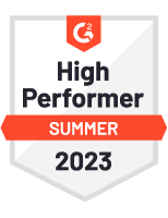 G2 Highperformer Badge